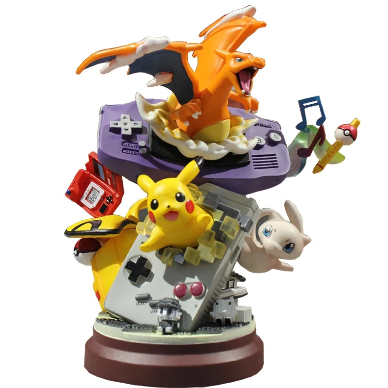 Figura Pikachu Mew Charizard